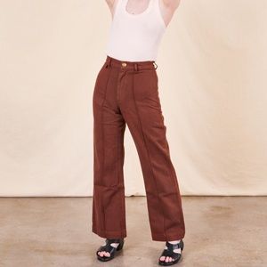 BIG BUD PRESS XXS WESTERN PANTS Fudgesicle Brown